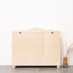 Комод Бритта 2 двери 3 ящика из массива сосны, 113х32х94 см, в натуральной отделке