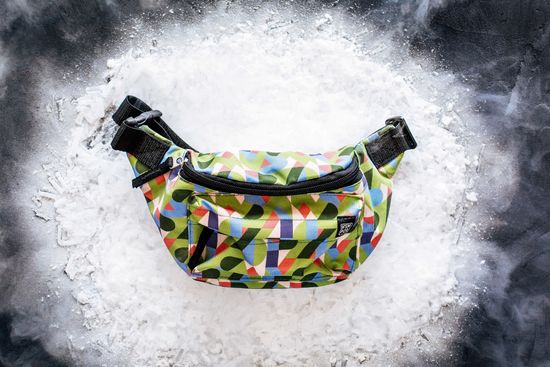 Сумка HOOK Bukvy на пояс Green