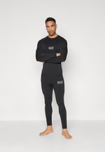EA7 Emporio Armani SKI SEAMLESS KIT SET UNISEX - футболки - Чёрный