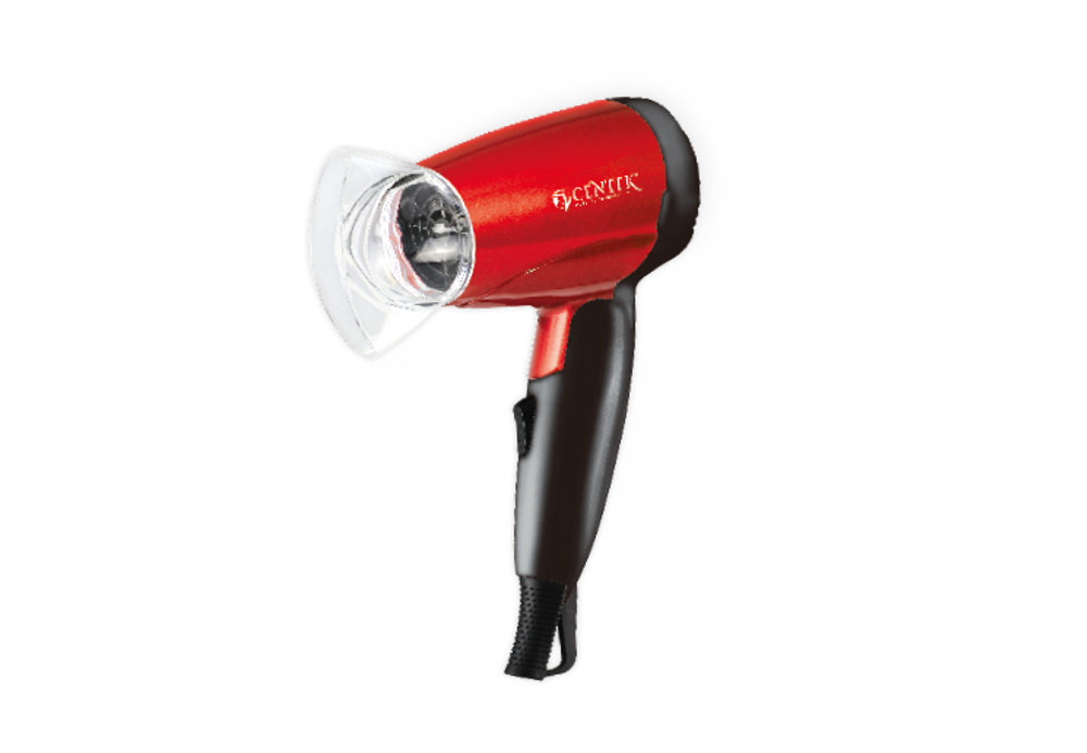 Фен Centek CT-2230 (красный/чёрный)