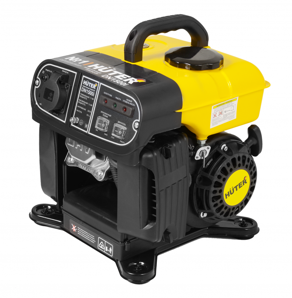 Инверторный генератор (1.5 кВт) HUTER DN1500i