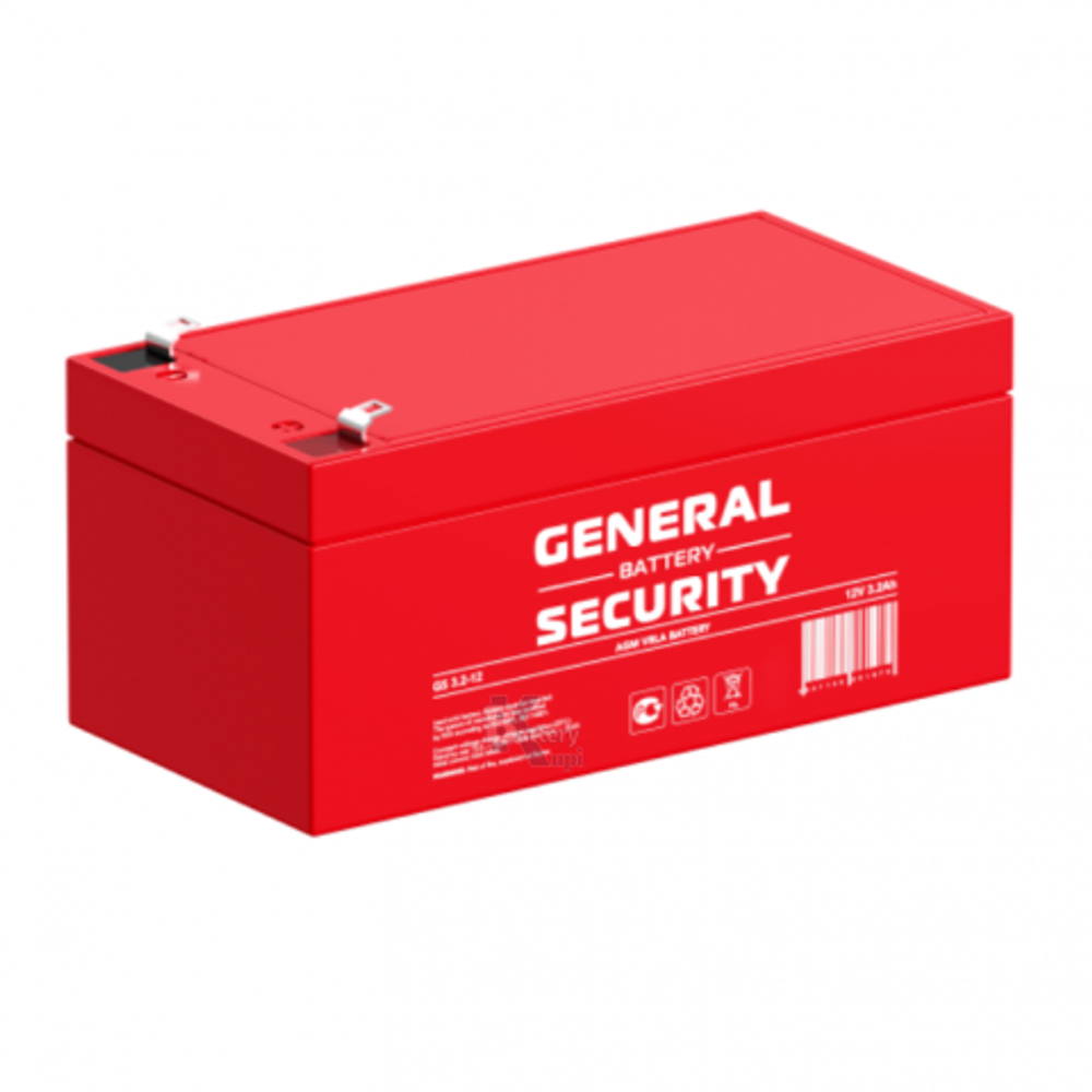 Аккумулятор General Security GS 3.2-12 (AGM)