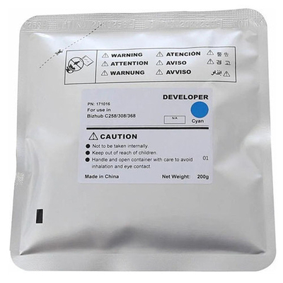 Девелопер для KONICA MINOLTA Bizhub C258/C308/C368 (CET) Cyan, 200г, 600000 стр., CET171016