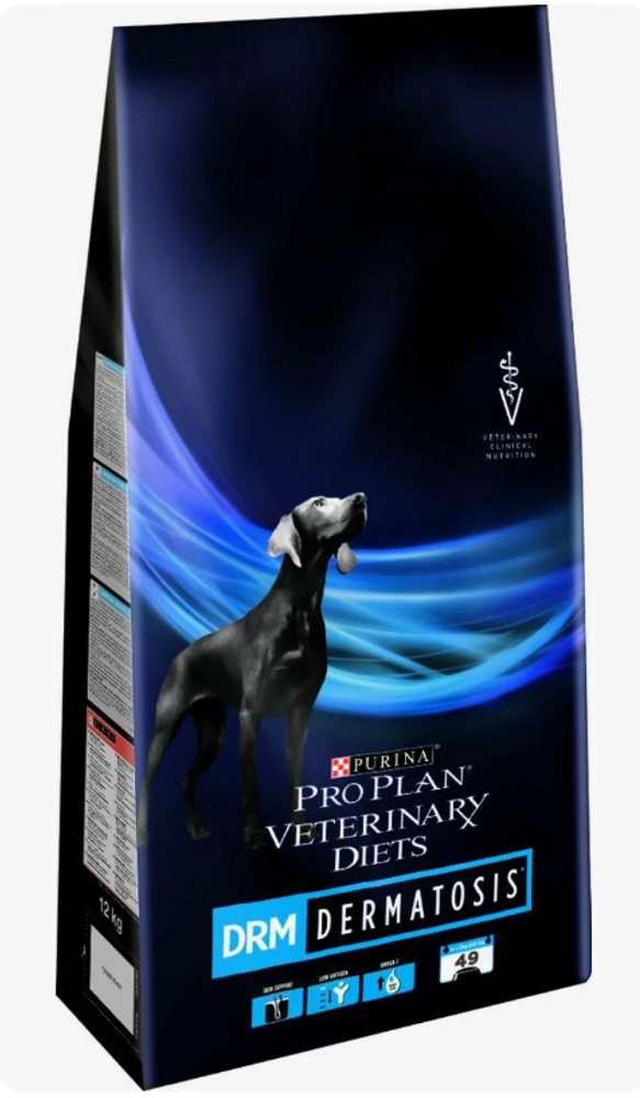 Purina Veterinary Diets 12кг Диетический корм для собак при дерматитах Derm DRM Purina Veterinary Diets 12кг Диетический корм для собак при дерматитах Derm DRM