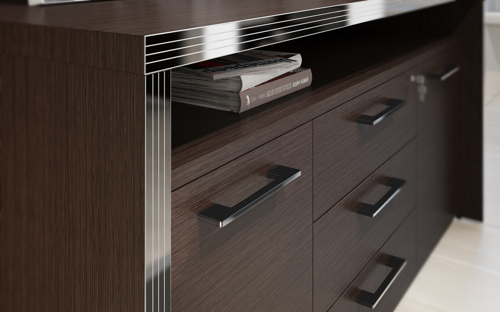 Шкаф с 1 комплектом глухих малых дверей Торр (TORR)