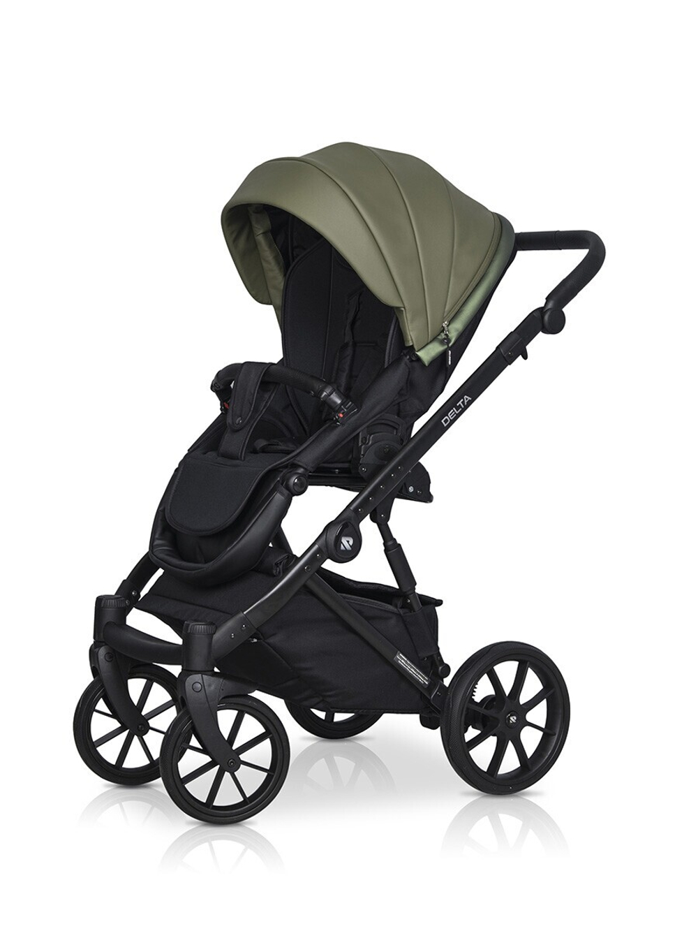 Коляска  DELTA ECCO (2 в 1) (RIKO BASIC) 13 Olive (оливковый)