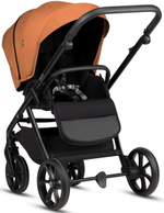 Детская коляска Tutis Leo 3 Plus 3 в 1 с автокреслом Elo Lux EduSky Black 1582280 Orange