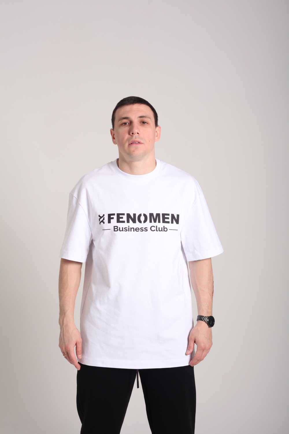 Футболка FENOMEN белая