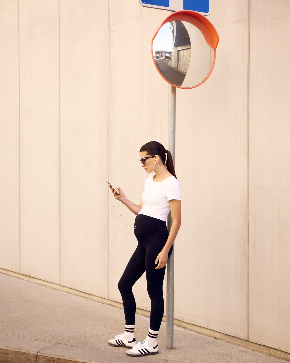 Лосины для беременных Maternity Leggings in Black