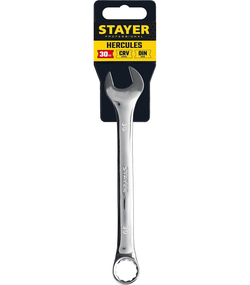 STAYER HERCULES, 30 мм, комбинированный гаечный ключ, Professional (27081-30)
