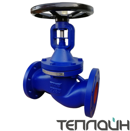 Вентиль запорный с сильфонным уплотнением АСТА В313-м-040-16-300 DN 15 PN 16 фланцевый