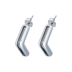 Серьги Fiore Luna Crystal A2410SW-E01.1 BW/S