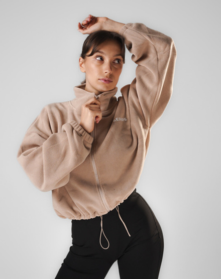 Флисовая толстовка Oversize