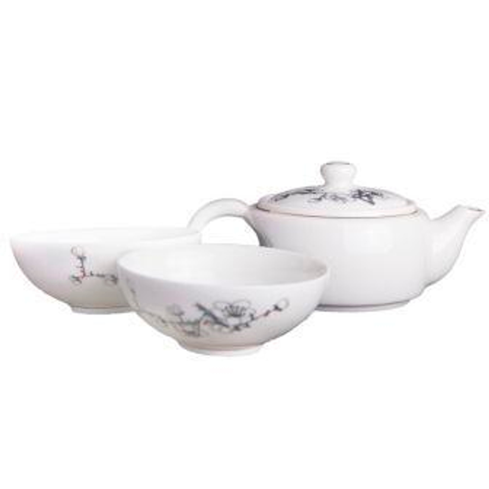 224003 Сервиз Сакура" (дуэт), фарфор (60 мл, 2*20мл)