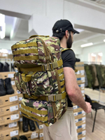 Вместительный тактический рюкзак 60л / мультикам