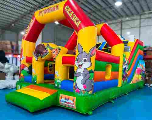 Коммерческий надувной батут «Добрая русская сказка 4», 8*4*5 м