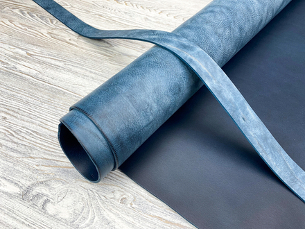 Ременная кожа Alaska SKA34 (3,5+ мм), цв. Синий