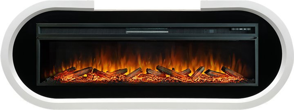 Каминокомплект Soho - Белый с черным с очагом Vision 60 LOG LED