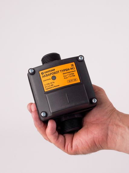 Реле давления+протока UNIPUMP АКВАРОБОТ ТУРБИ М2 2-3,5 бар, 1,5 кВт 1&quot; 23257