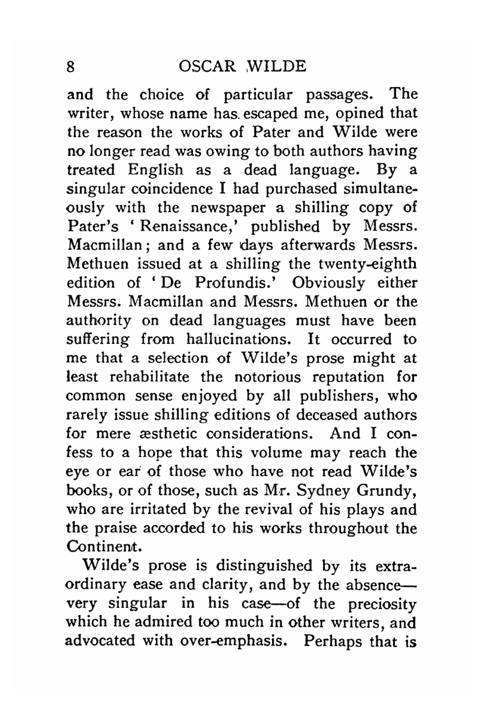 Selected prose of Oscar Wilde | Оскар Уайльд
