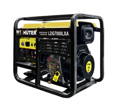 Дизельный генератор (5.5 кВт) LDG 7000LXА Huter