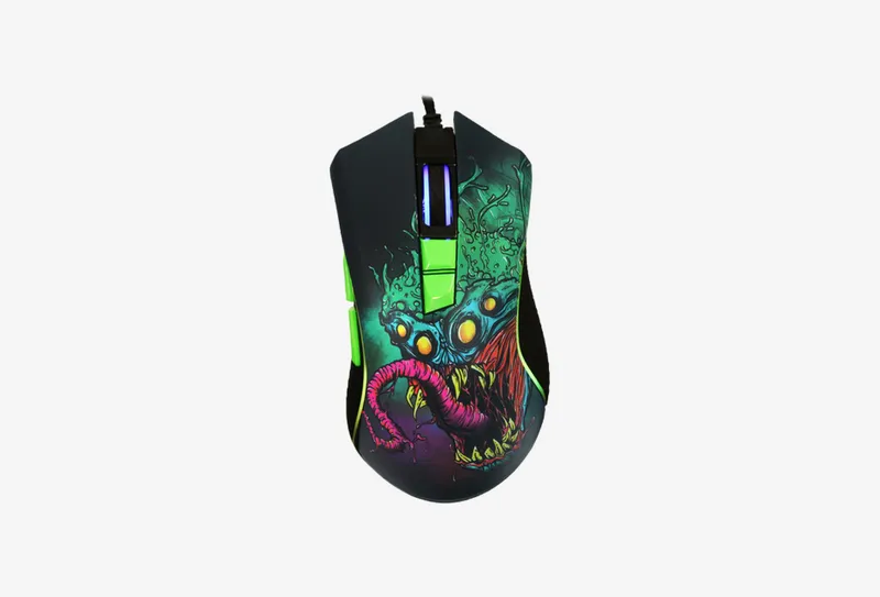 Мышь проводная ARDOR GAMING Fury Beast [ARD-FURY3327-BEAST-GR] зеленый