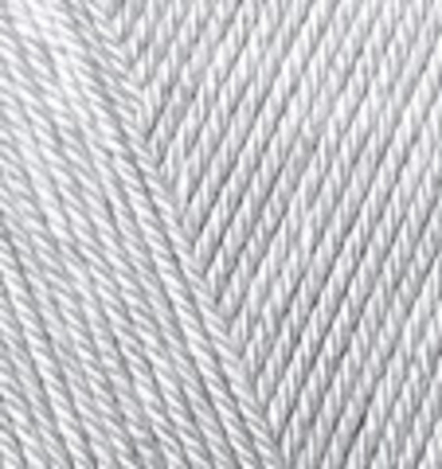 ALIZE "DİVA", 100% Микрофбира акрил, 100 гр, 350 м, 168 светло-серый