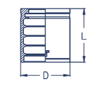 Муфта DN 32 1SN