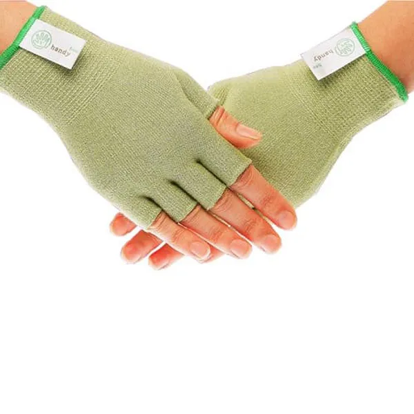 Одноразовые перчатки Подперчатки бамбуковые HANDYboo EASY GREEN (зеленый) EASY-green-600.jpg