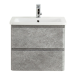 Тумба подвесная с керамической раковиной BelBagno ALBANO-CER-600-2C-SO-CVG