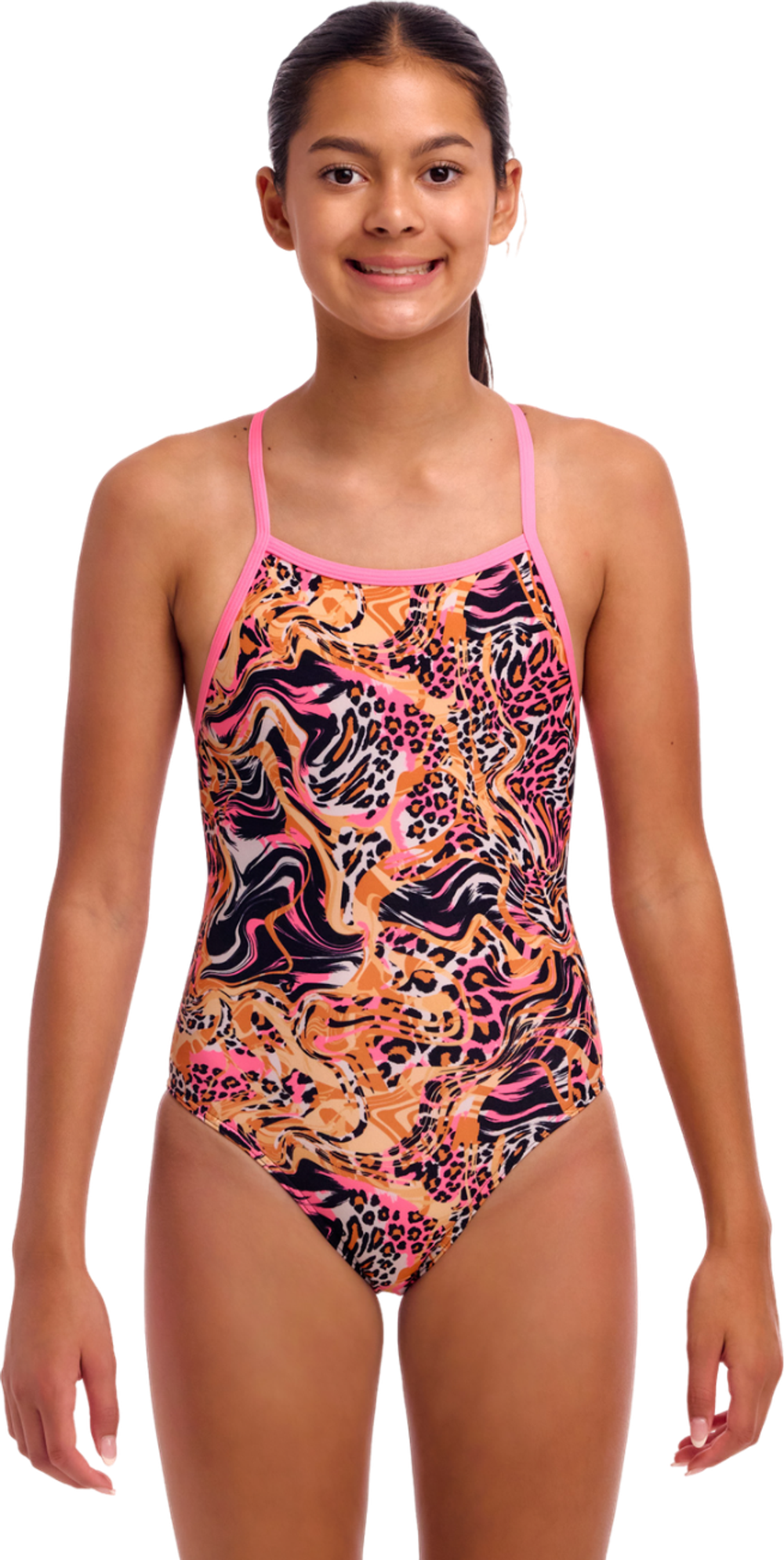 Купальник FUNKITA Girl's Tipsy Tiger (Tie Me Tight)
