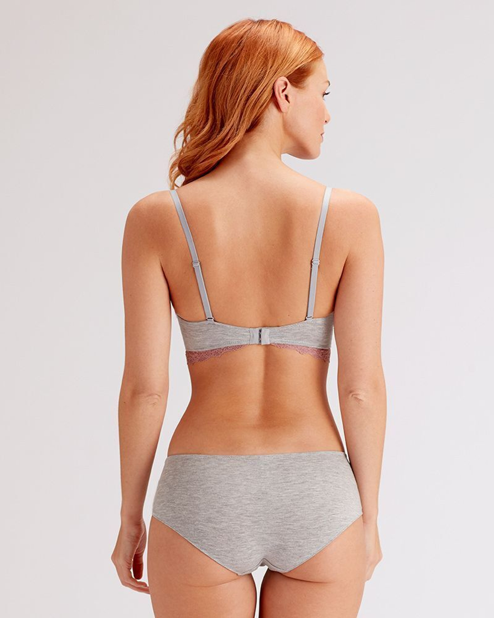 Бюстгальтер-бралетт Casual Comfort (Размер: 34B) (Цвет: серый меланж)
