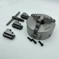 3-кулачковый самоцентрирующийся патрон K11-160 металлический патрон ручного типа для небольшого токарного станка-422w