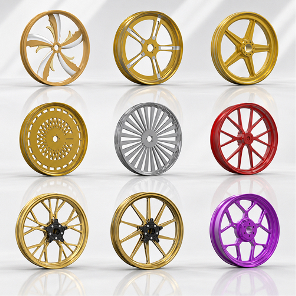 Кованые диски для Harley Davidson Dyna 