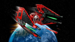 LEGO Star Wars: Истребитель TIE майора Вонрега 75240 — Major Vonreg's TIE Fighter — Лего Звездные войны Стар Ворз