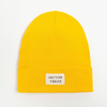 Шапка для мальчиков горчица, р-р 50-54 7691725