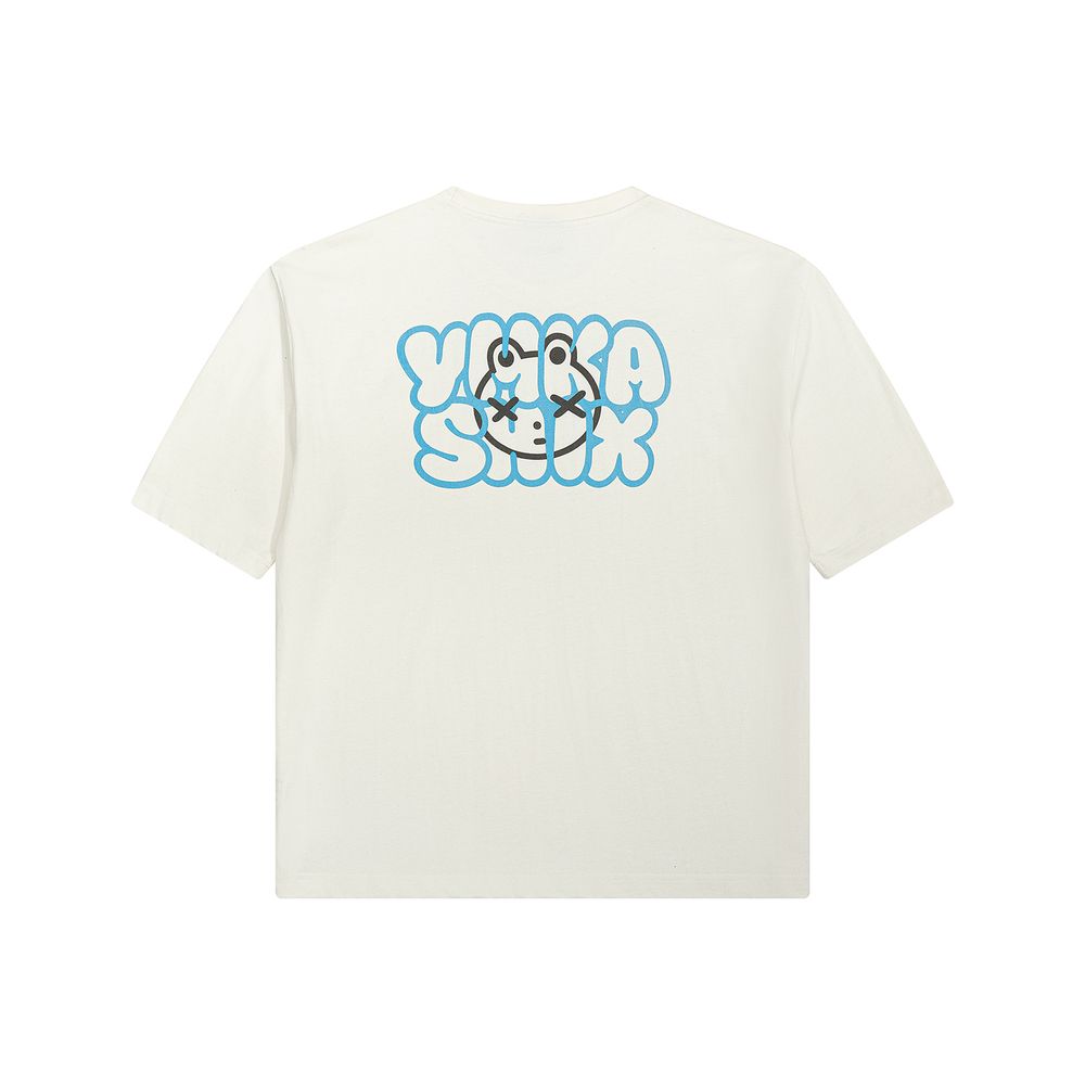 Футболка Ymkashix logo face белая