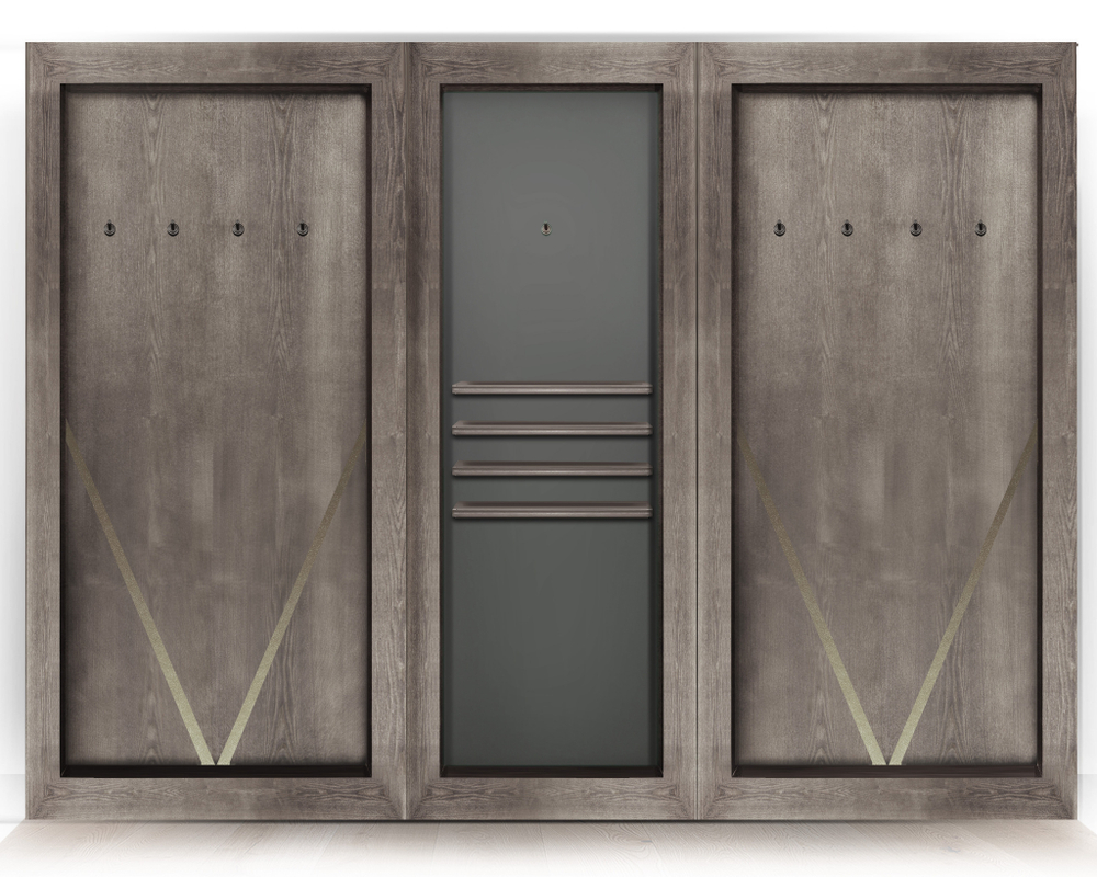 Киевница современная ясень мдф/шпон на 8 киев