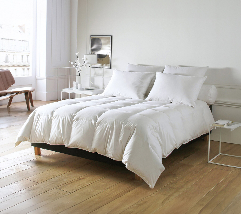 Одеяло пуховое зимнее 200x200 Blanc des Vosges Hotel Particulier