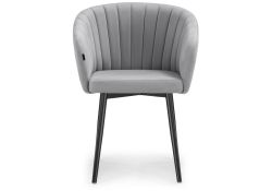 Стул на металлокаркасе Моншау velutto 52 / черный