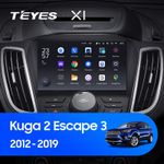 Teyes X1 9" для Ford Kuga, Escape 2012-2019