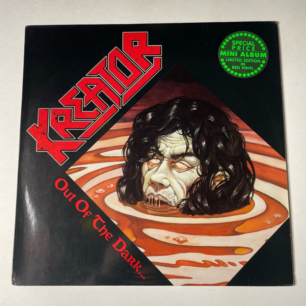 Винтажная виниловая пластинка LP Kreator Out Of The Dark Into The Light (Germany 1988) (Red Vinyl)