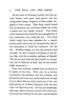 The Ball And The Cross | G. Chesterton