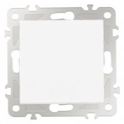 Выключатель проходной одноклавишный без рамки Arte Milano 206 206.32-1.white