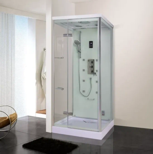 Душевая кабина WeltWasser (ВельтВассер) Maine 90/90 L, с низким поддоном, с электрикой и ГМ, 90x90x220