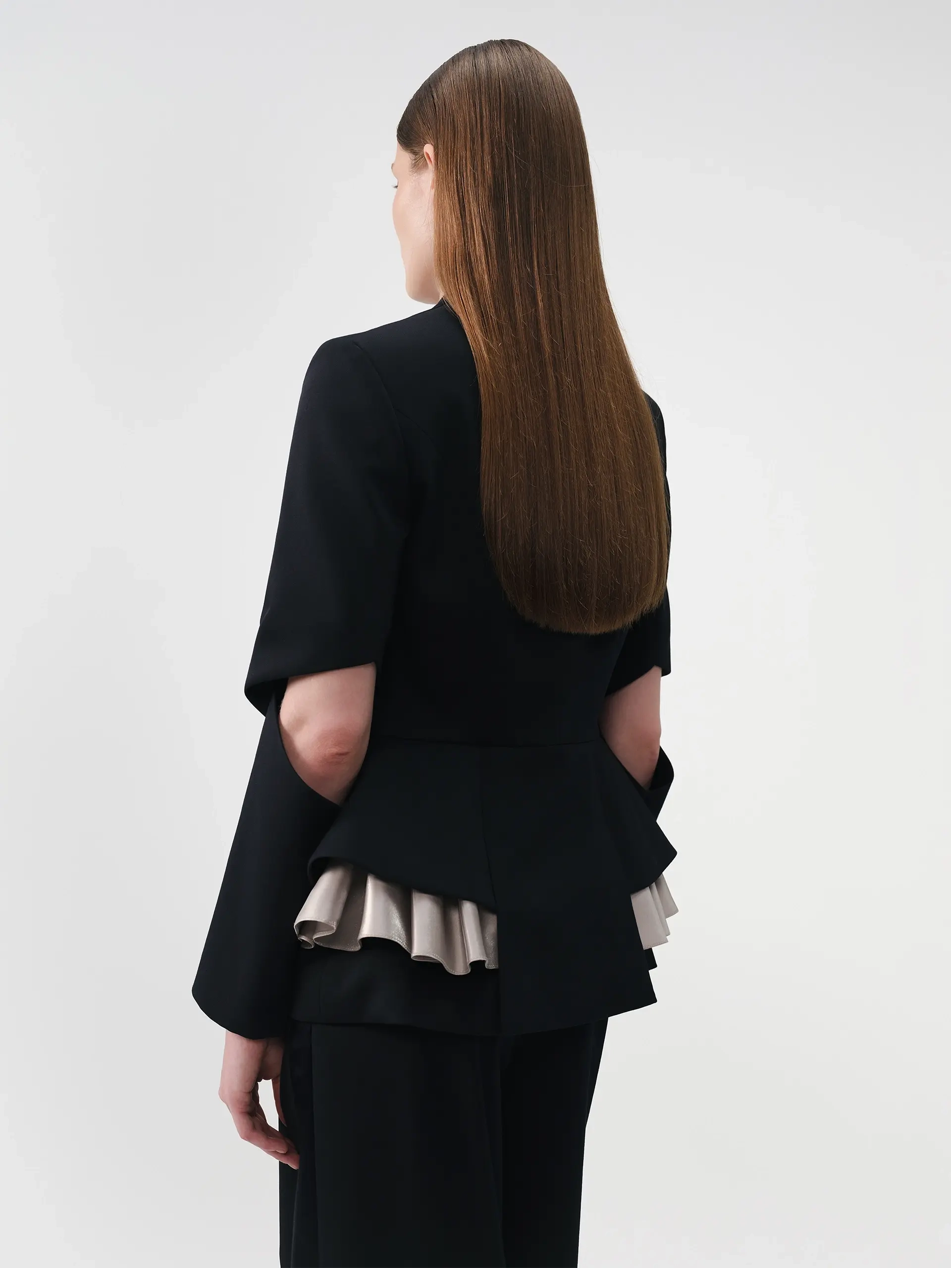 Жакет с баской OLA OLA