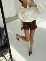 Комплект бельевой с кружевом шоколадный