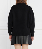 Хлопковый свитер Kenzo - черный(FD62PU4313LA)