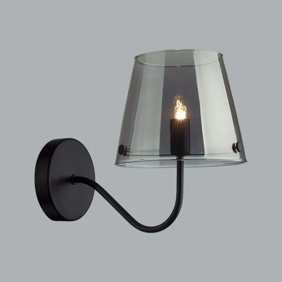 6570/1W MODERNI LN25 103 черный/дымчатый/металл/стекло Бра G9 1*20W 220V SMOKY