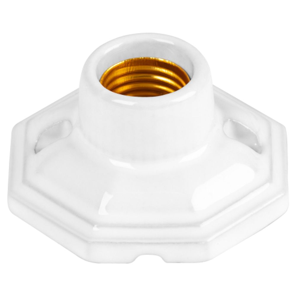 Светильник для инфракрасной лампы ЭРА FITO-Holder-CAP-light 3 м патрон-основание керамический с кабелем и цоколем Е27 | Светильники для растений